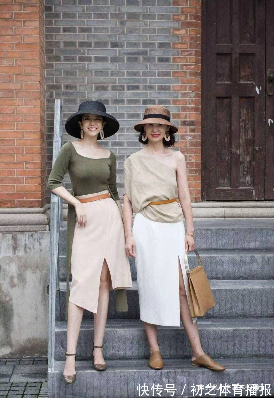露肤 又被“三木母女”的夏季穿搭圈粉了,高级气质,适合30~50岁借鉴