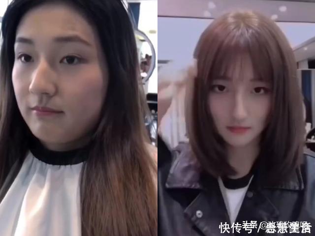 大卷|适合方脸妹子的几款发型,简直不要太好看!