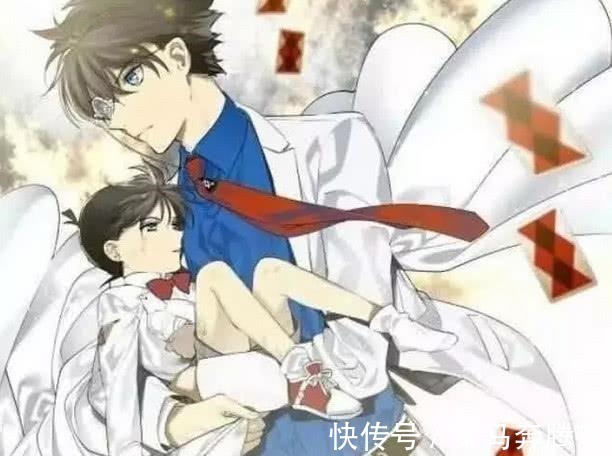 和叶|柯南新一抱着小兰,平次抱着和叶,都不及快斗“公主抱”柯南!