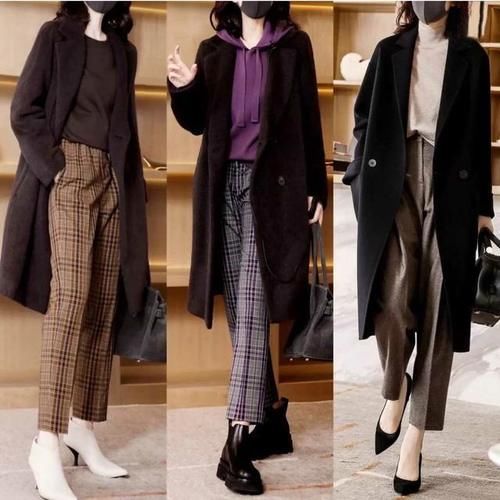 适合40+女人的气质穿搭，将基础款穿得随意没有刻意感，简单优雅