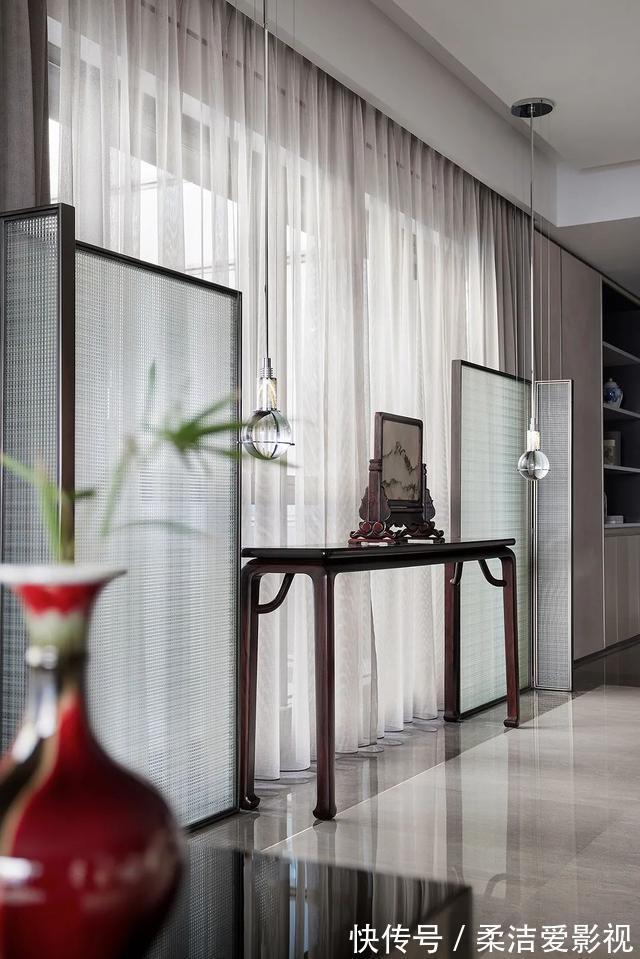 红木家具|45岁大叔的现代之家,坚持融入红木家具,全屋清隽素雅,太美了