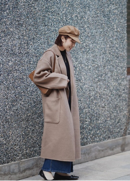 穿搭|今年火了一种外套:叫过膝大衣,不但保暖还遮肉,爱了!