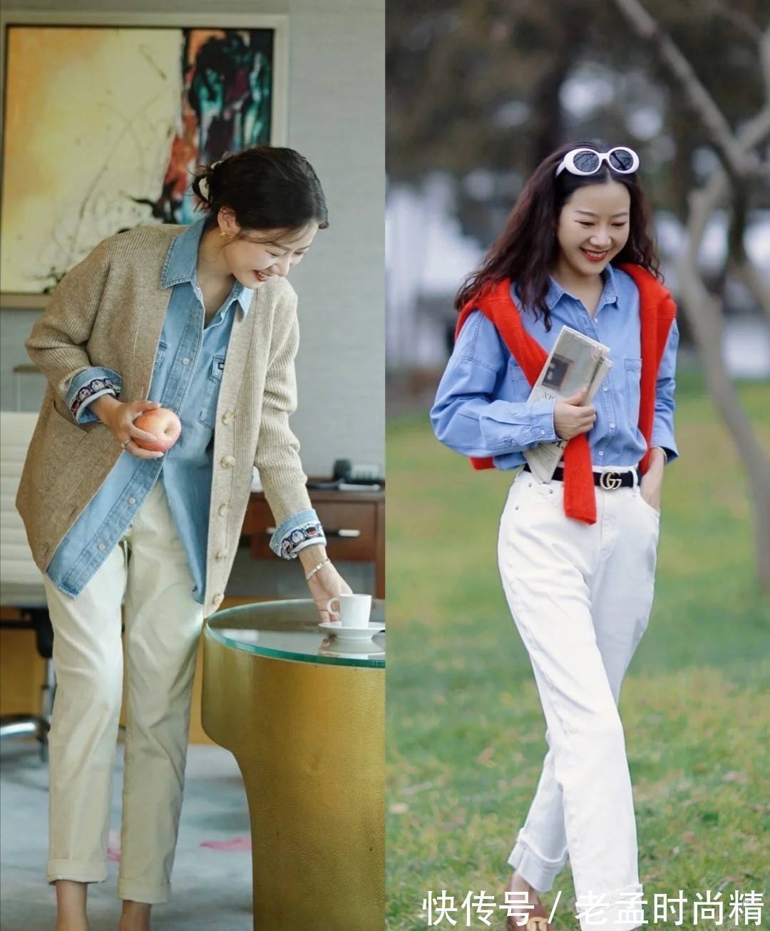 百搭|“针织衫”是40+女性的气质单品,春天穿,即有风度又有温度