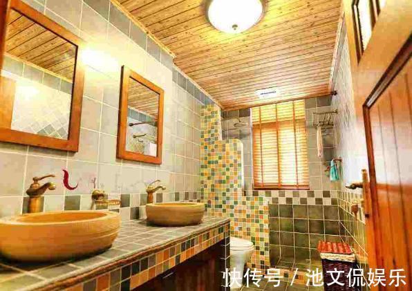 小空间|卫生间小干湿分离不能做淋浴房占空间,不如半堵墙效果好