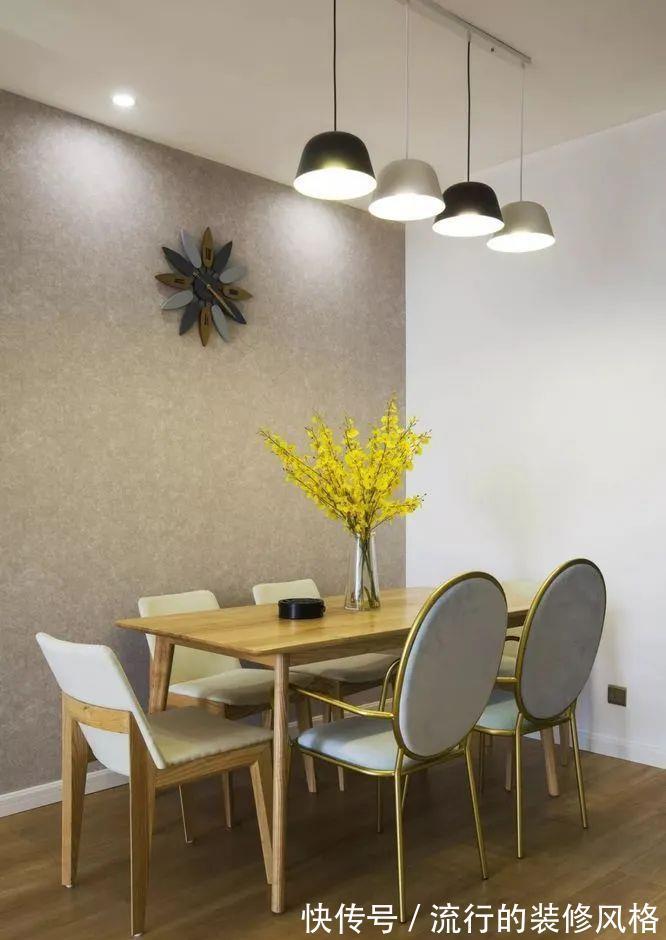 电视屏幕|110㎡简约新房,装修花了8万,完工效果超棒!