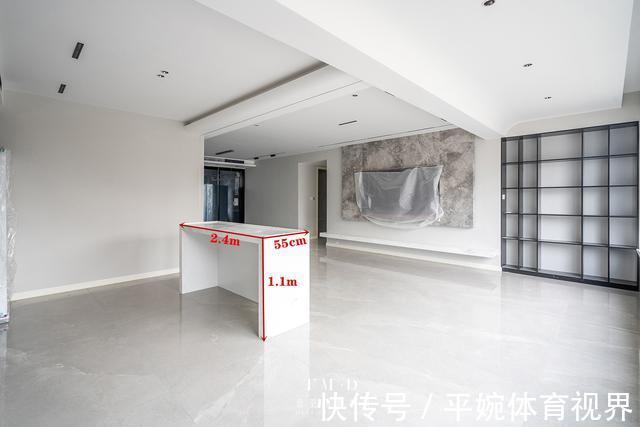 衣区|165㎡一梯一户大平层，改动4处细节换58㎡大横厅，不输别墅