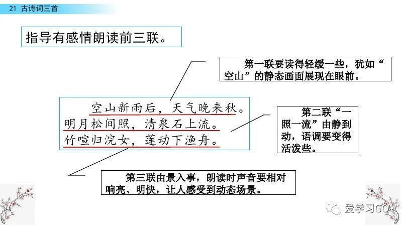  编版|部编版五年级上册第21课《古诗三首》图文讲解+知识要点