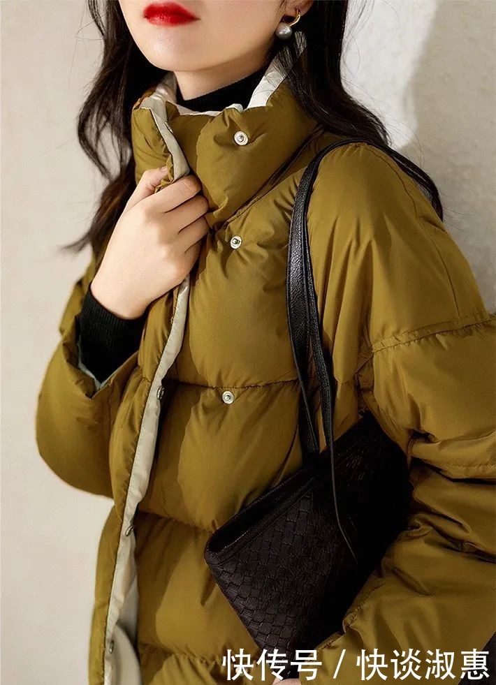 时髦|冬季羽绒服这样穿,保暖又时髦!
