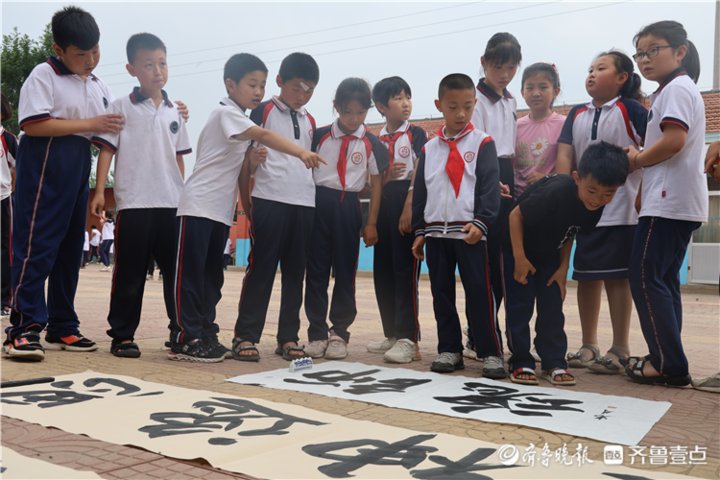 彭军|惠民县石庙镇梁家小学举行小学文学教育基地挂牌仪式