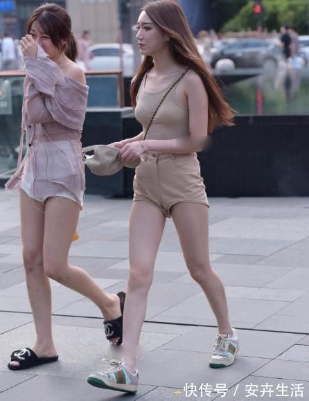 老公 腿长就是爱“臭美”,热裤只有5公分,老公看到不生气吗