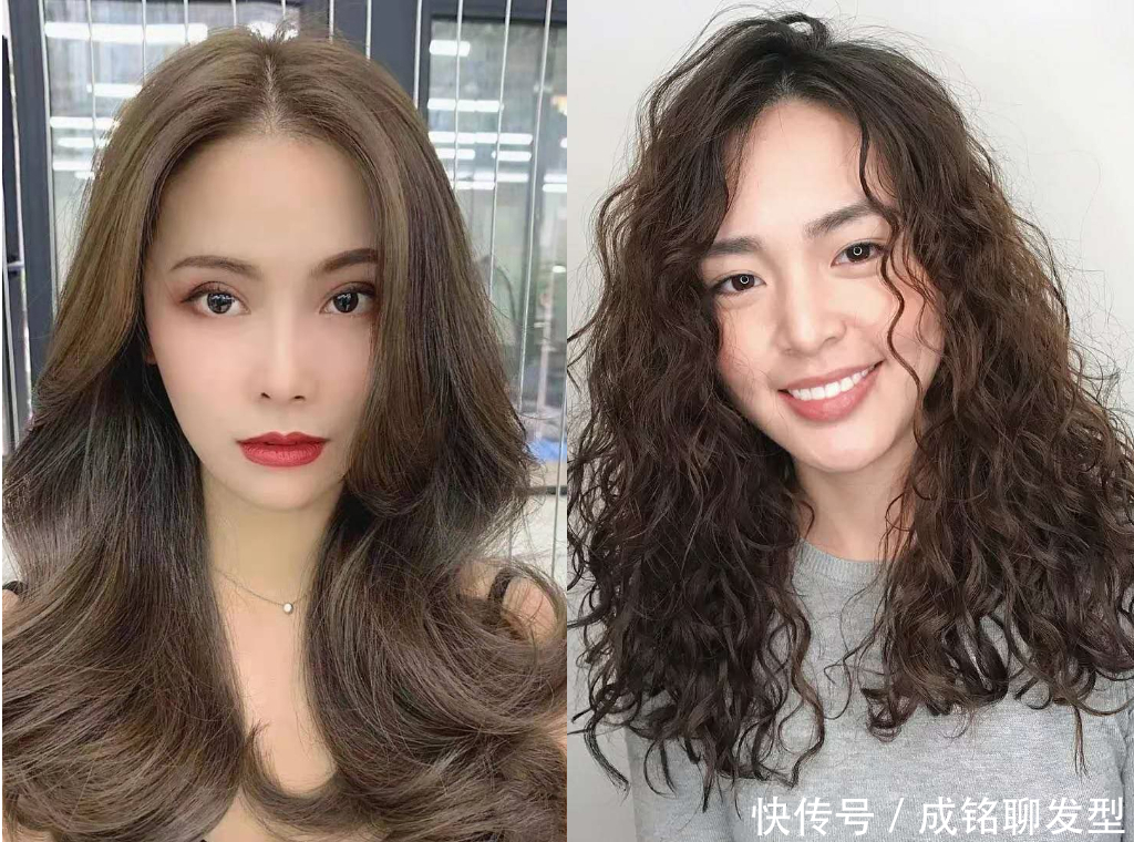 女孩子“烫染”就一定好看?适合自己才好看,再好看不适合也白搭