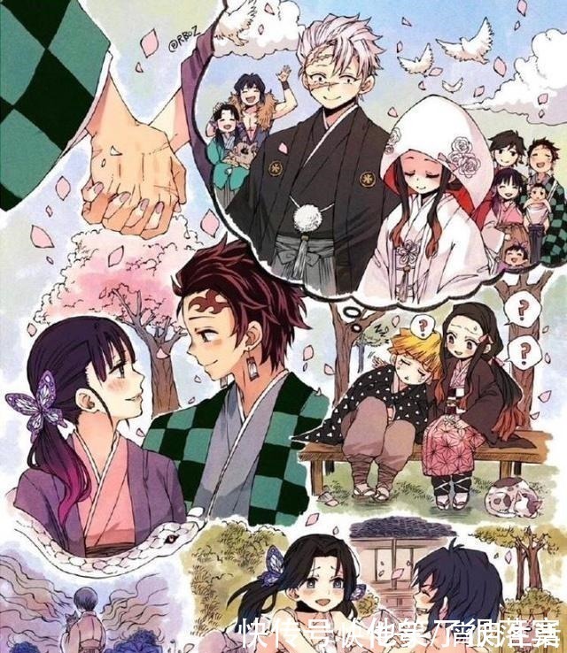 田蜘蛛山|鬼灭之刃四大情侣,蜜里撒糖,粉丝直呼太甜了!