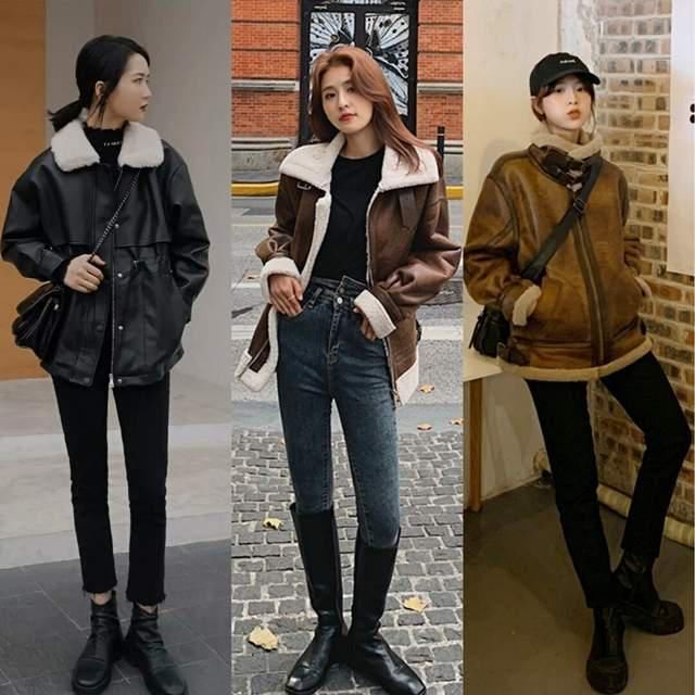 今年火了一种穿搭，叫做“短外套＋九分裤＋短靴”，小个子穿更酷