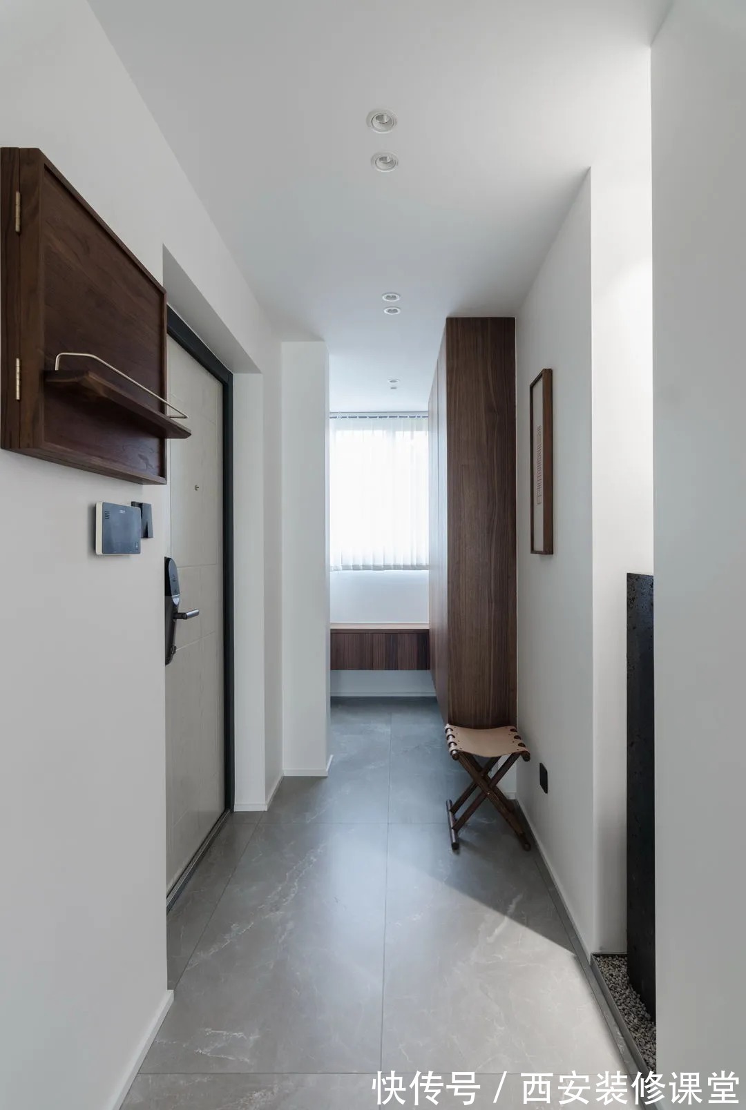 收纳|170㎡极简新中式,三口之家