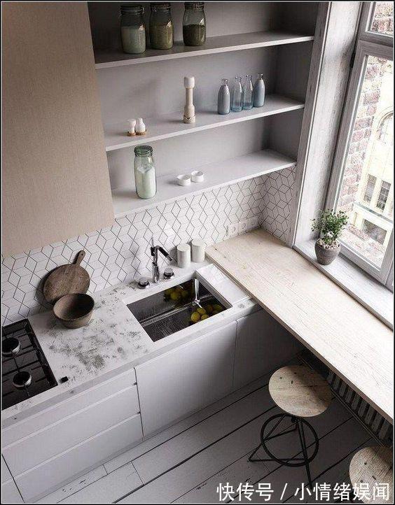 杠杠滴|灶台加个盖,厨房一秒变清爽,这个我要学回家,掀开还能收纳刀具
