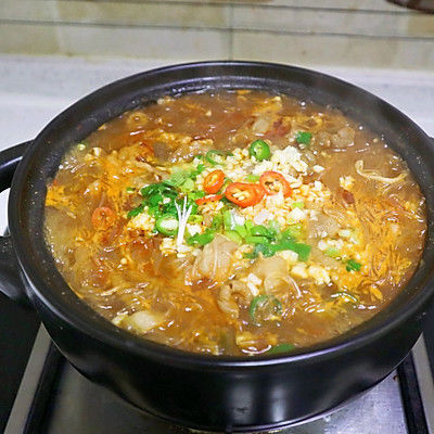 酱香羊肉粉丝煲