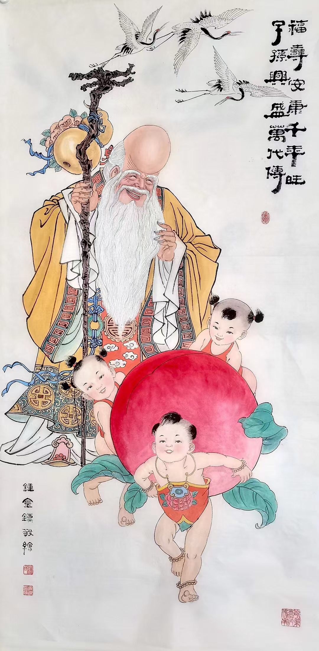 画家专栏 │钟金镖——精品人物画 形神俱佳