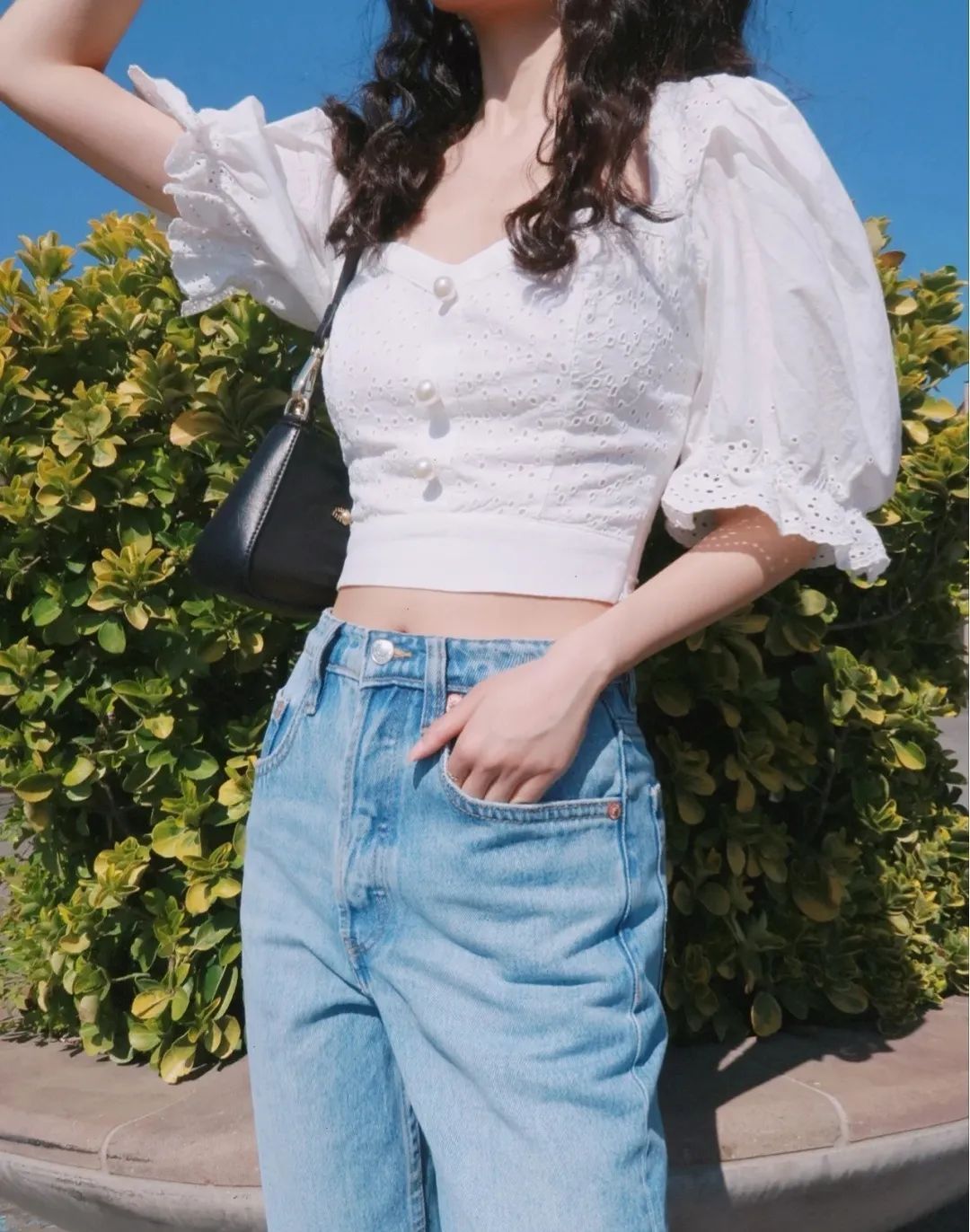 泡泡袖|155cm穿成170cm？小个子这4件单品必入