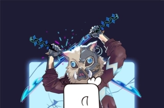 赛博朋克风|鬼灭之刃赛博朋克风,蝴蝶忍端庄淑贤,伊之助造型与风格最符合?