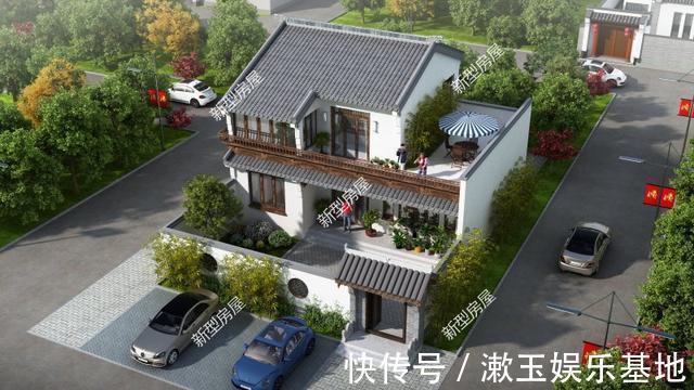 中式小院|10套适合农村盖的中式小院,第3、4套尤其美,建第5套只花15万