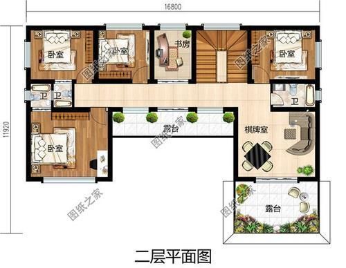 户型|120平米左右农村小四合院设计，韵味十足，领略中式建筑的美