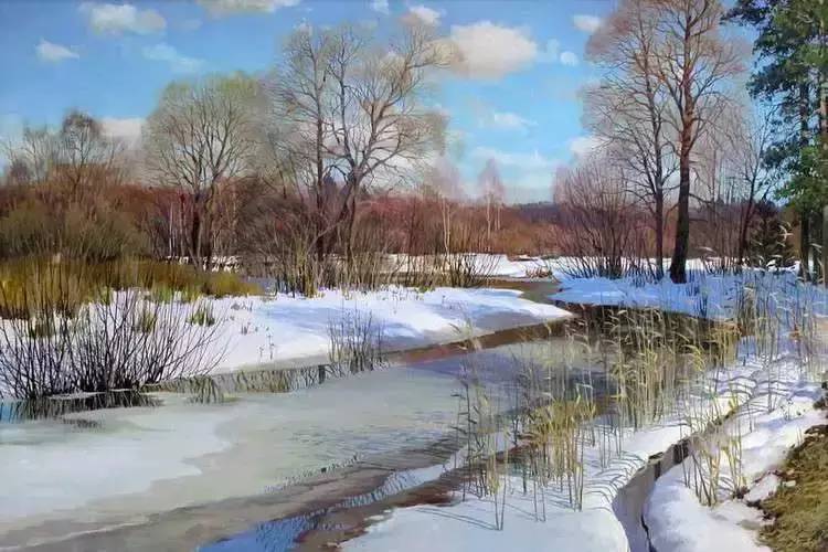 费多罗夫&俄罗斯风景画大师米哈伊尔·费多罗夫油画欣赏