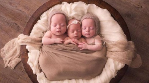 取名|爸爸姓“宫”,随意给三胞胎取名,落户时忍不住笑出声