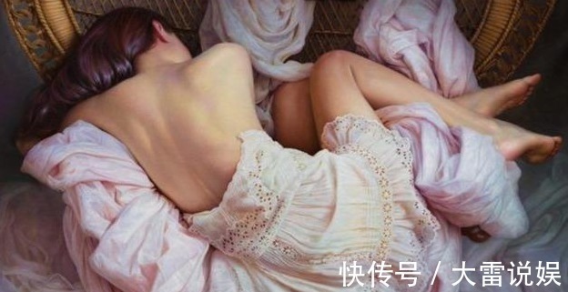 画作@画家夫妇合作画人体油画,他们善于捕捉人体光影,画作细腻而唯美