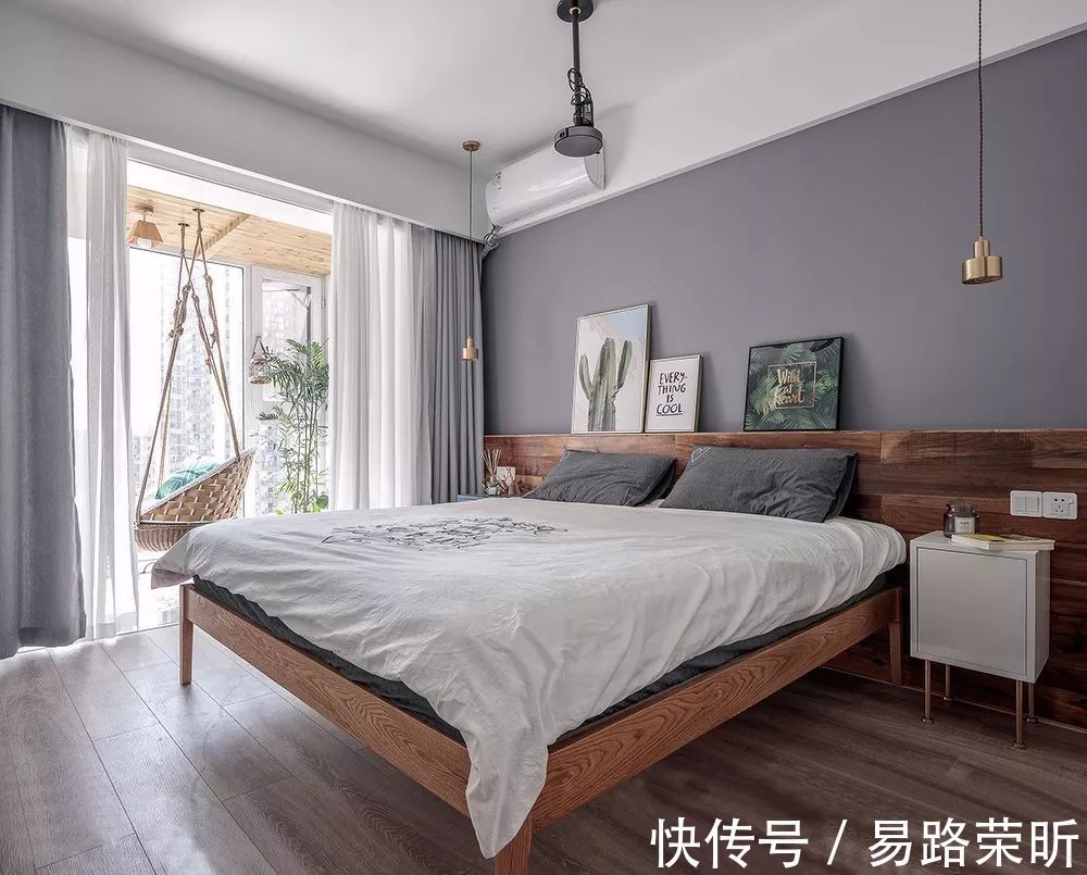 衣帽间|114平米的北欧风三居室,一个清新文艺的家