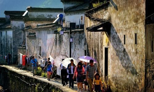 安徽私藏了一处古村，因《大江大河》成网红景点，游客络绎不绝