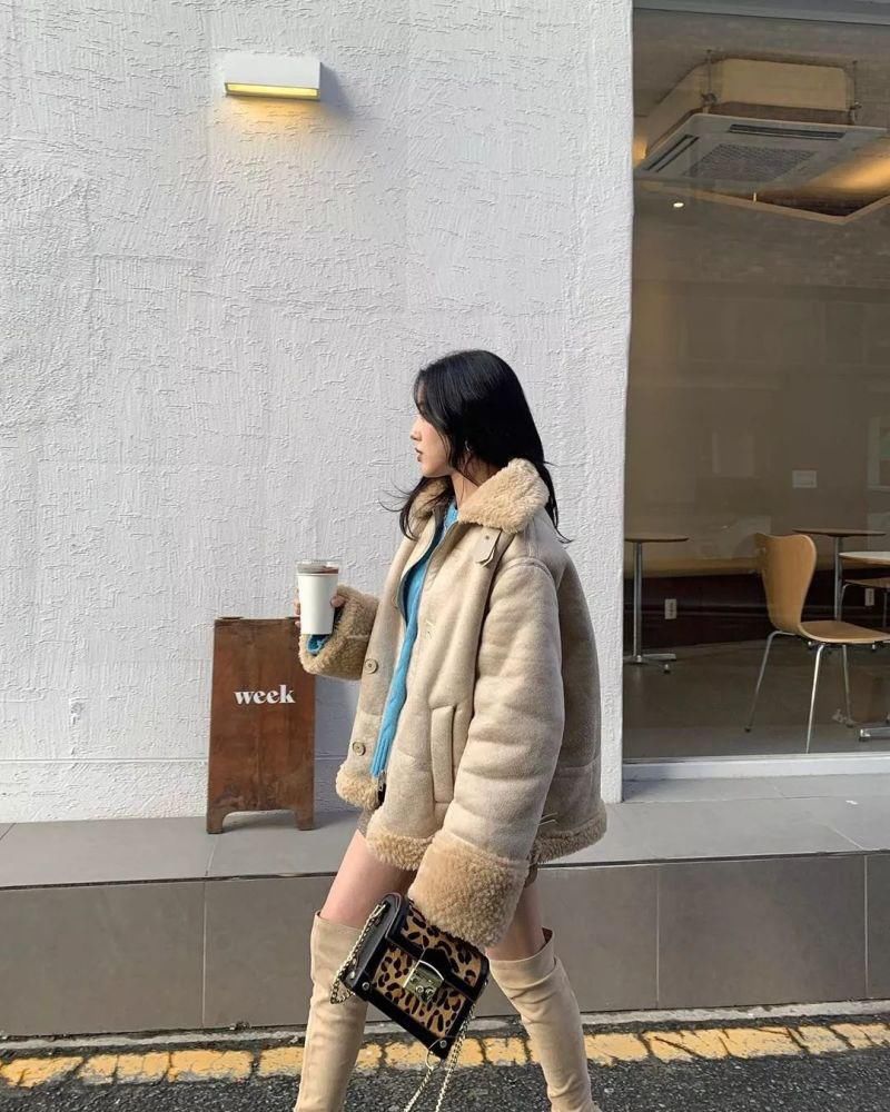  小黑|今冬正流行,奶奶裤 + 短靴，小黑裤 + 长靴!