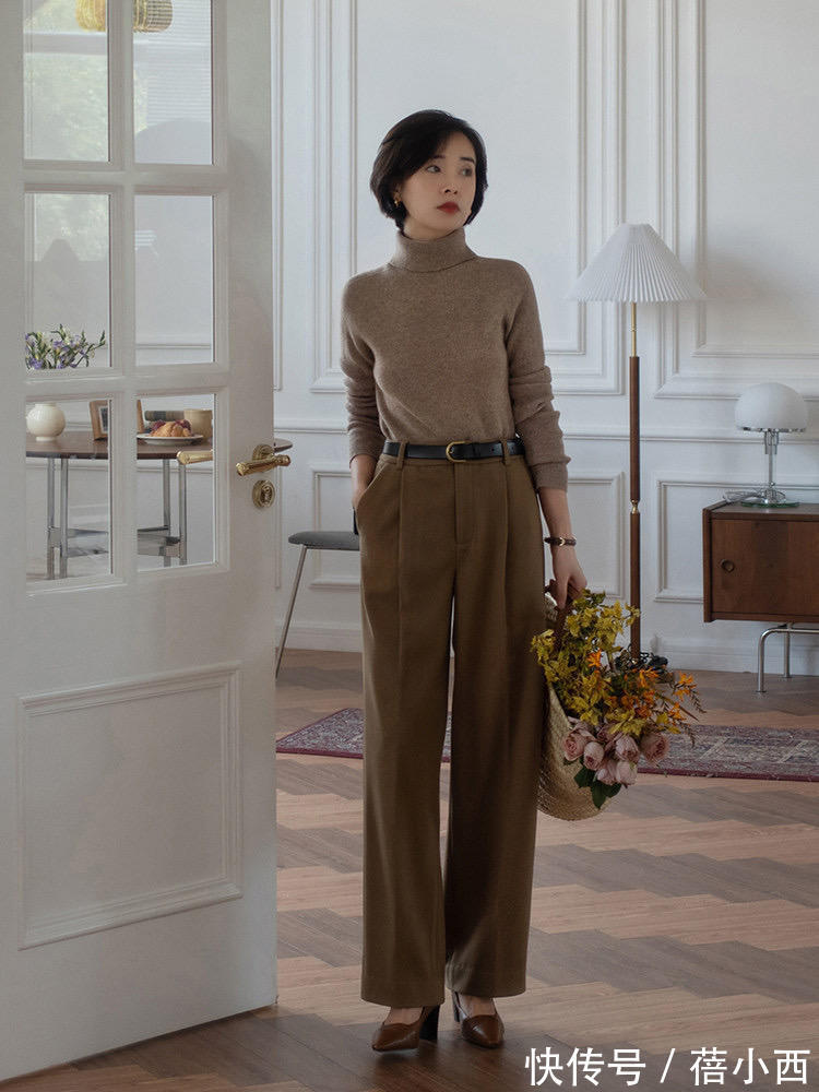 冬季|30+女性冬季内搭怎么选?推荐5款高领衫,搭配半身裙或裤子都高级