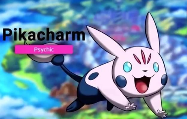 精灵宝可梦:同人画师笔下的伪皮卡丘,皮卡丘的祖先是它!