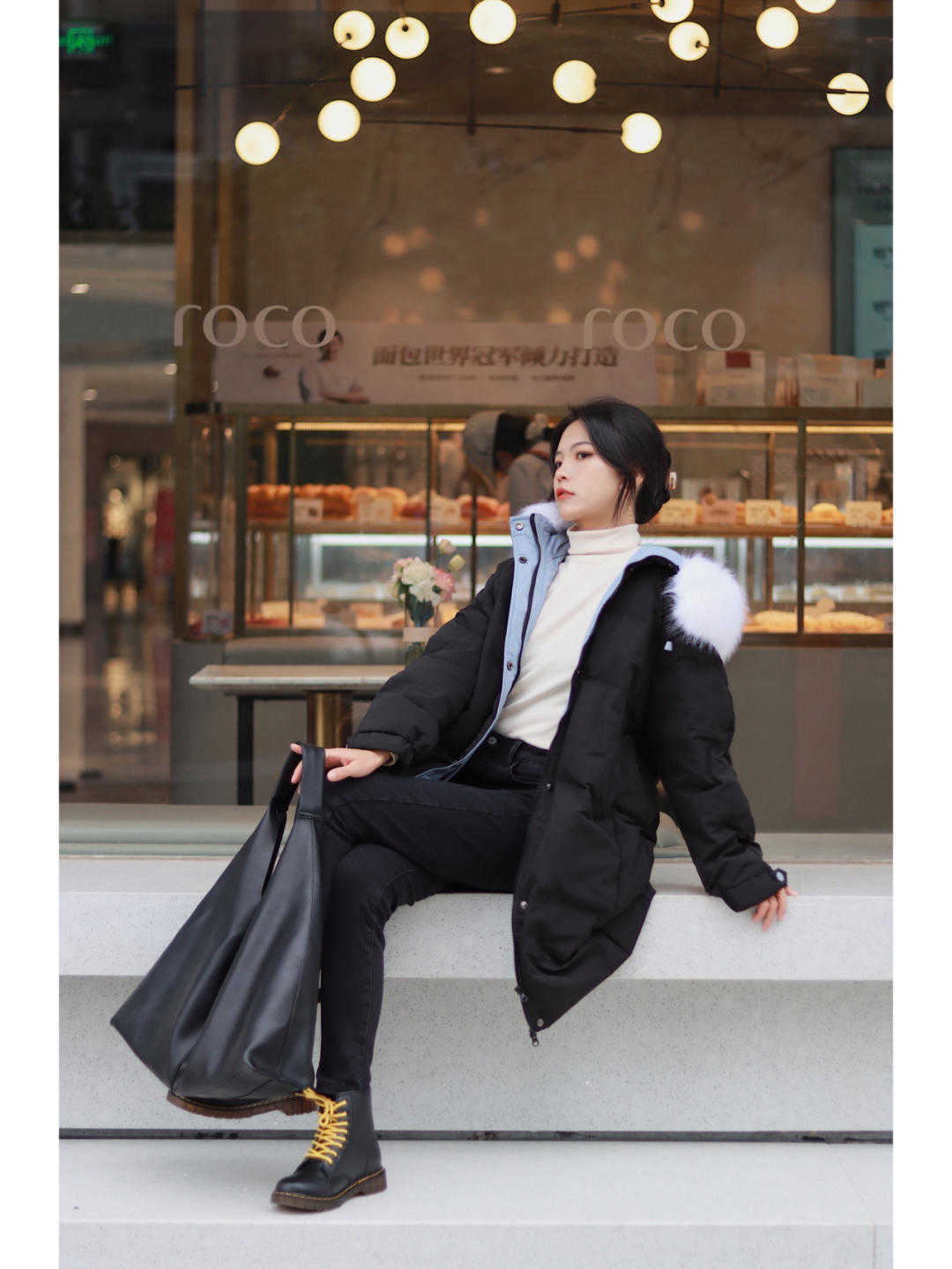 修饰|羽绒服要遮肉更要时髦,看潮人给你亲身示范,好用还简单!