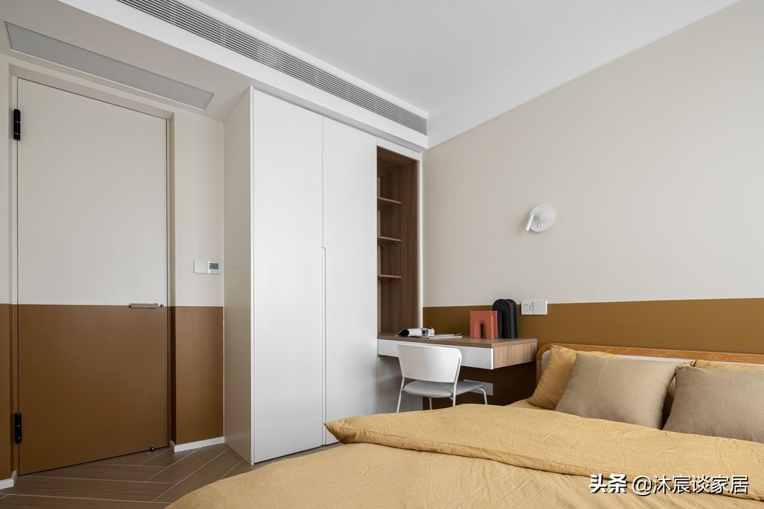 大理石|如果看腻了大白墙,又觉得大理石好冷,不妨用木饰面,让家更温馨