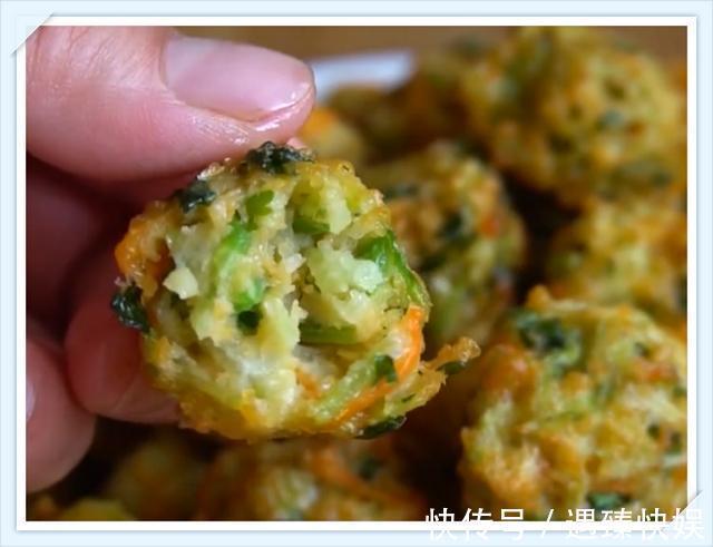 萝卜|萝卜丸子要想好吃,这种食材很关键,不加一滴水,外酥里嫩真好吃