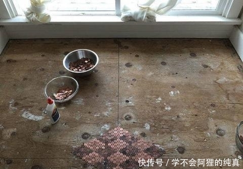 房间|一万三千枚硬币铺满房间 被最后的成品惊艳到了