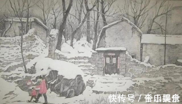 乡情#他是八零后中学老师,用钢笔画出逼真雪景,连外国人都被迷住了