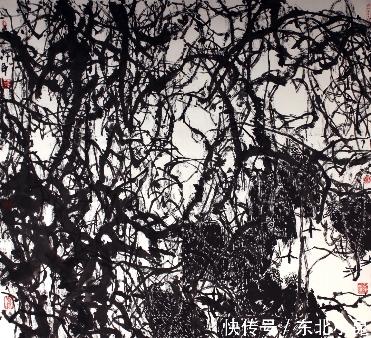 大写意@高卉民|北方大写意花鸟画领军人