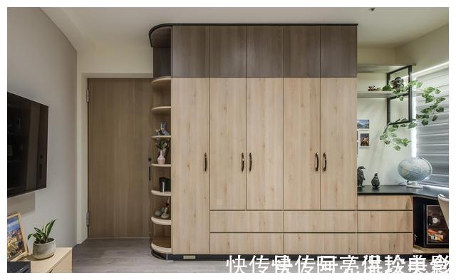 开阔感|116㎡三居室,巧用室内门,打造极具灵活开阔感的新家!