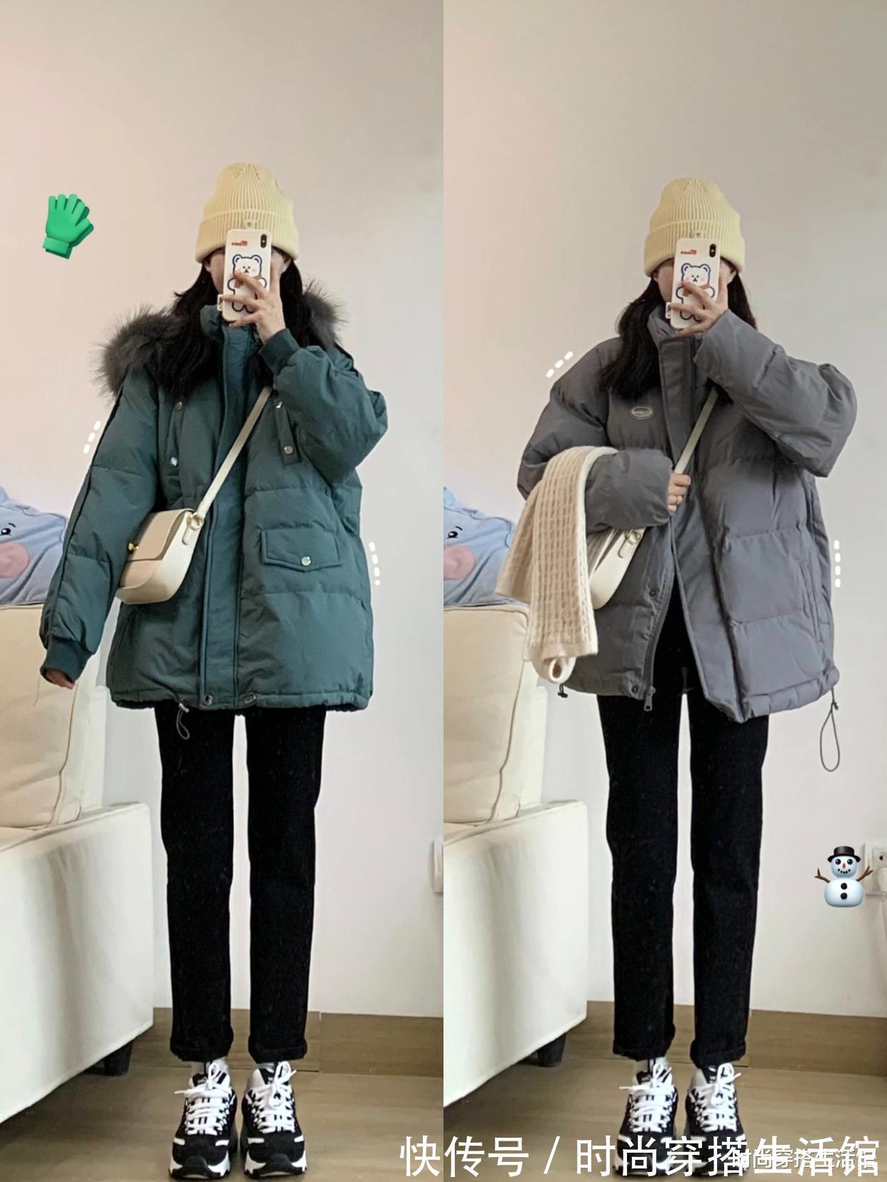 运动裤 今年秋冬就这么穿了!简约高级又气质,不露脖子也照样很美