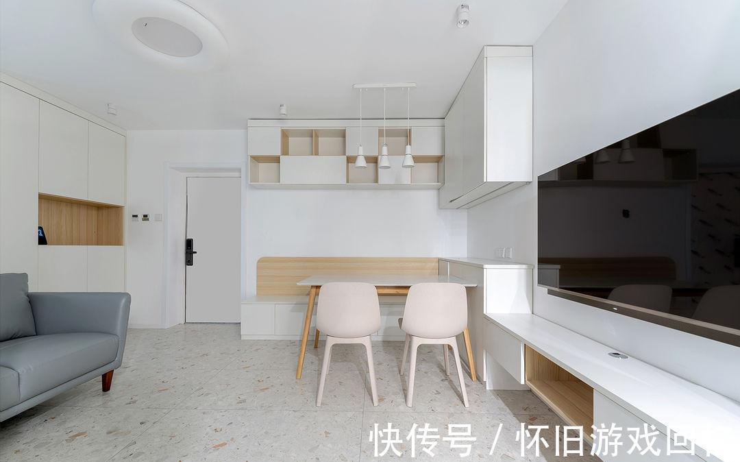 居室|家里来人了，小两口把70㎡两房改成三居室，最终住下5口人