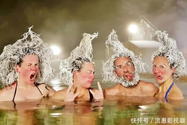 泡温泉时，如果甩出六亲不认的发型，加拿大温泉公司就给你2万块