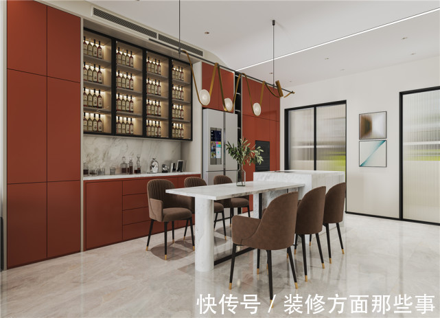 装修风格|233平现代风复式房子,以功能性为第一原则