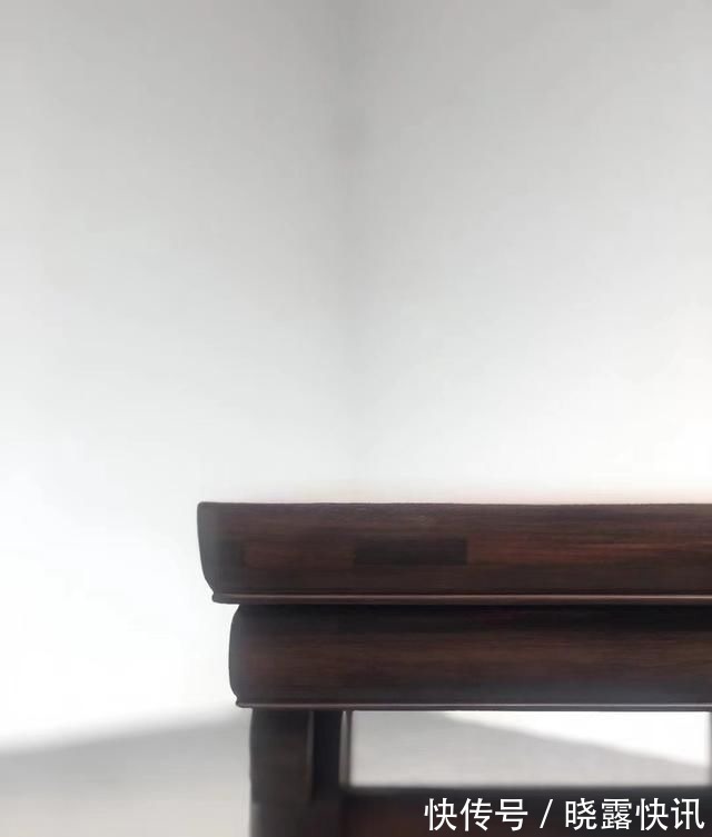 唐宋时期@隽秀挺拔,插肩隼剑腿独板画案,明式家具经典