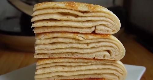 家常千层饼做法，一层层撕着吃，蓬松暄软好消化，新手也能做成功