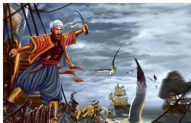 人物|“银臂”奥鲁奇：《航海王》乌尔基原型人物，海盗巴巴罗萨一世