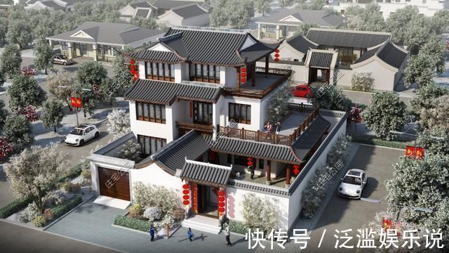 自建|农村建房就该是中式，6套适合老百姓自建的中式合院，秒杀洋别墅