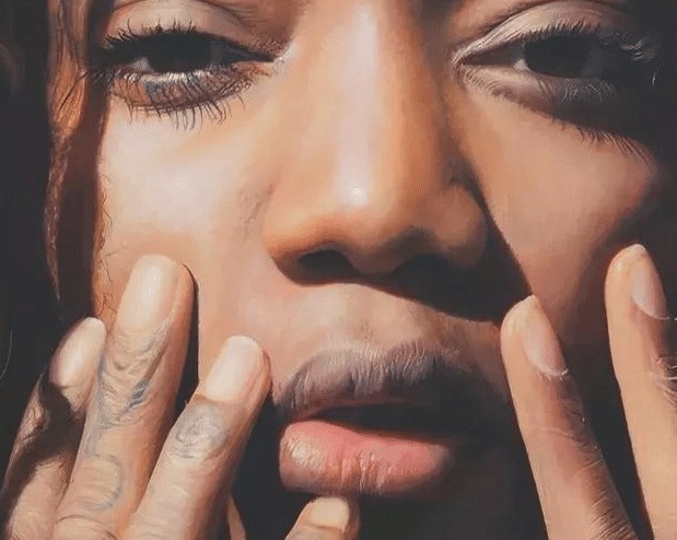 超写实$61岁大叔画的超写实少女骗了多少人超变态技法直追冷军