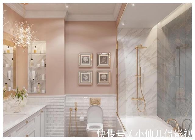 屋主|80㎡粉色美宅，仙气飘飘，还有独立衣帽间和大浴缸，令人羡慕！